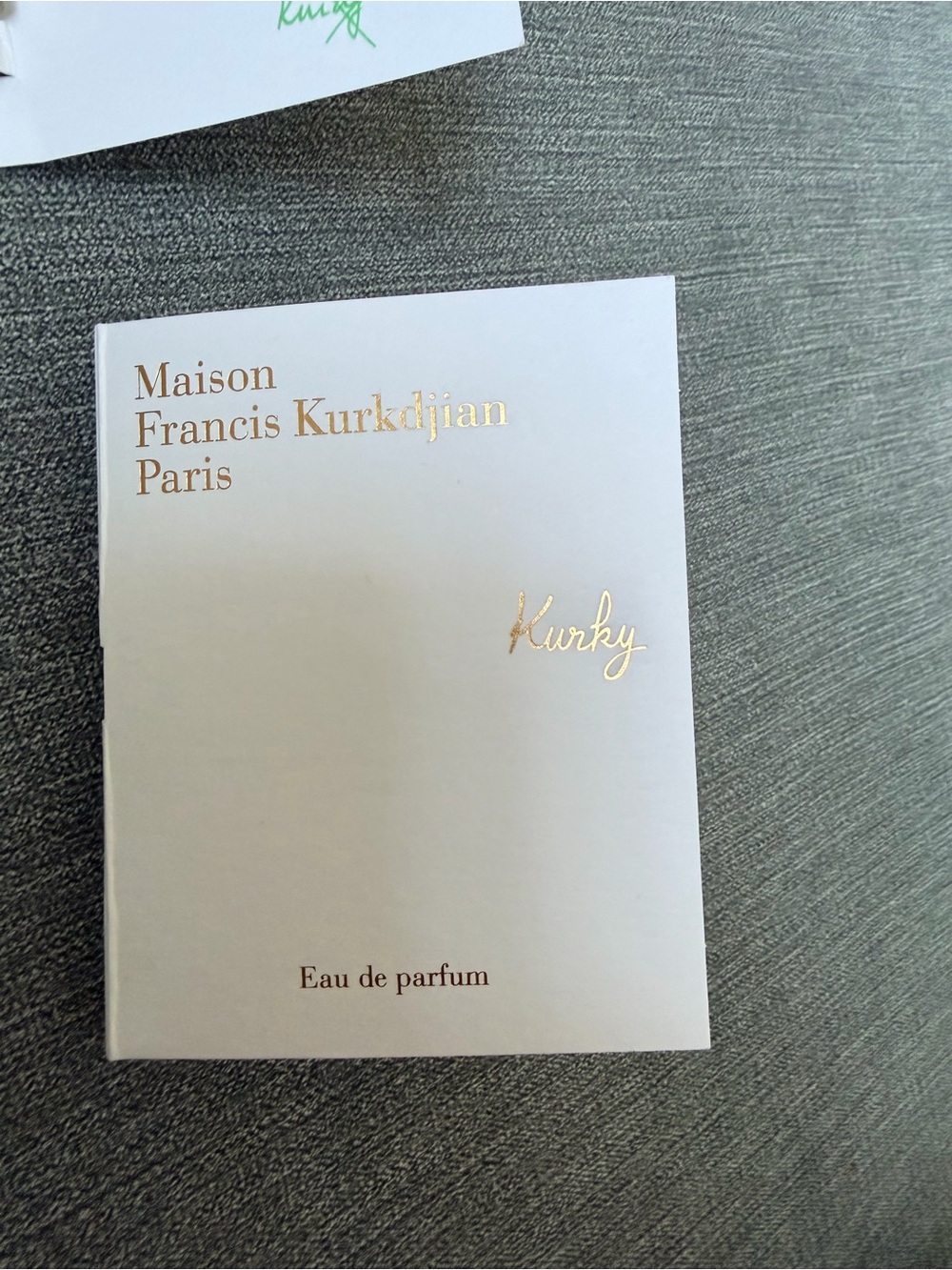 Maison Francis Kurkdjian Paris Kurky 2ml Samples
